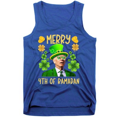 Funny Joe Biden St Patricks Day Merry 4th Of Ramadan Gift Tank Top