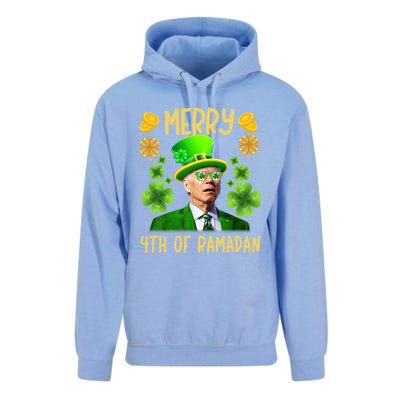 Funny Joe Biden St Patricks Day Merry 4th Of Ramadan Gift Unisex Surf Hoodie