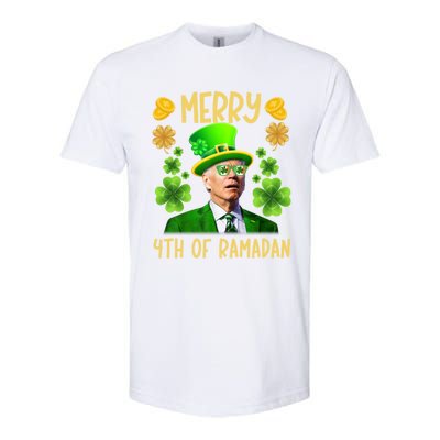 Funny Joe Biden St Patricks Day Merry 4th Of Ramadan Gift Softstyle CVC T-Shirt