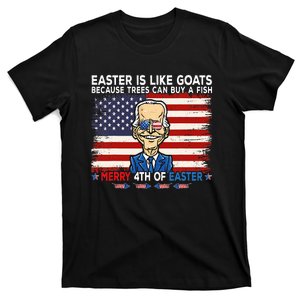 Funny Joe Biden Merry Of Easter Design T-Shirt