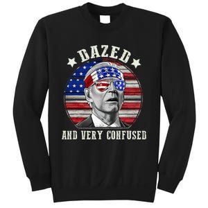 Funny Joe Biden Dazed And Very Confused 4th Of July 2024 Sweatshirt