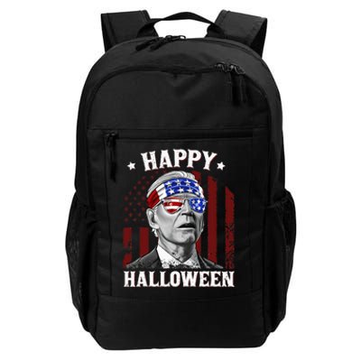 Funny Joe Biden Happy Halloween Confused 4th Of July 2024 Daily Commute Backpack