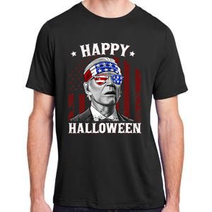 Funny Joe Biden Happy Halloween Confused 4th Of July 2024 Adult ChromaSoft Performance T-Shirt