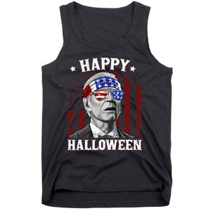 Funny Joe Biden Happy Halloween Confused 4th Of July 2024 Tank Top