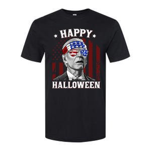 Funny Joe Biden Happy Halloween Confused 4th Of July 2024 Softstyle CVC T-Shirt