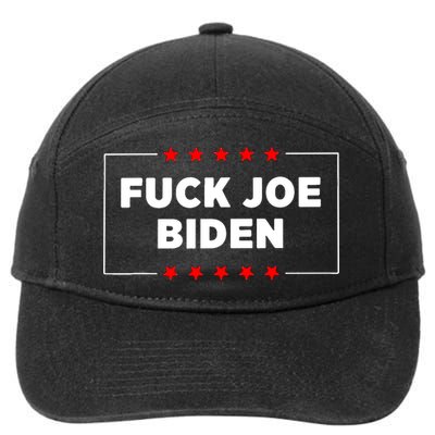 Fuck Joe Biden 7-Panel Snapback Hat