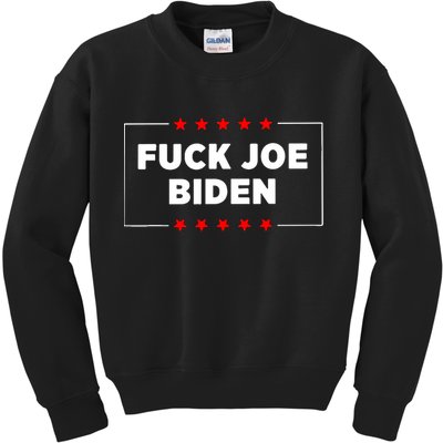Fuck Joe Biden Kids Sweatshirt