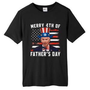 Funny Joe Biden Happy Merry 4th Of July Confused Fathers Day Tall Fusion ChromaSoft Performance T-Shirt