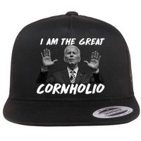 Funny Joe Biden I Am The Great Cornholio Flatbill Hat