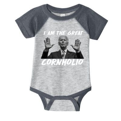 Funny Joe Biden I Am The Great Cornholio Infant Baby Jersey Bodysuit