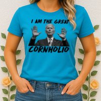 Funny Joe Biden I Am The Great Cornholio Womens T-Shirt