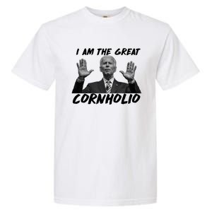 Funny Joe Biden I Am The Great Cornholio Garment-Dyed Heavyweight T-Shirt