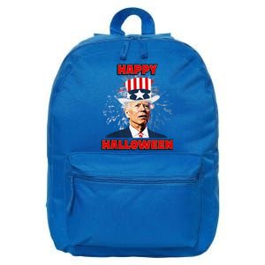 Funny Joe Biden Happy Halloween For Fourth Of July 16 in Basic Backpack