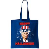 Funny Joe Biden Happy Halloween For Fourth Of July Tote Bag