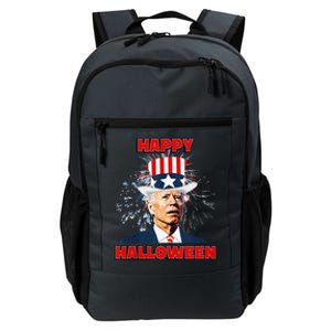 Funny Joe Biden Happy Halloween For Fourth Of July Daily Commute Backpack