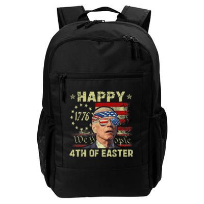 Fun Joe Biden 4th Of July Happy 4th Of Easter Us Flag Daily Commute Backpack