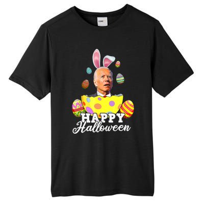 Funny Joe Biden Happy Halloween Confused Easter Biden Bunny Tall Fusion ChromaSoft Performance T-Shirt