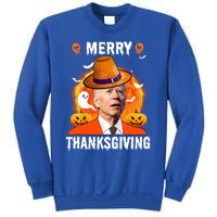 Funny Joe Biden Confused Merry Thanksgiving For Thanksgiving Gift Sweatshirt