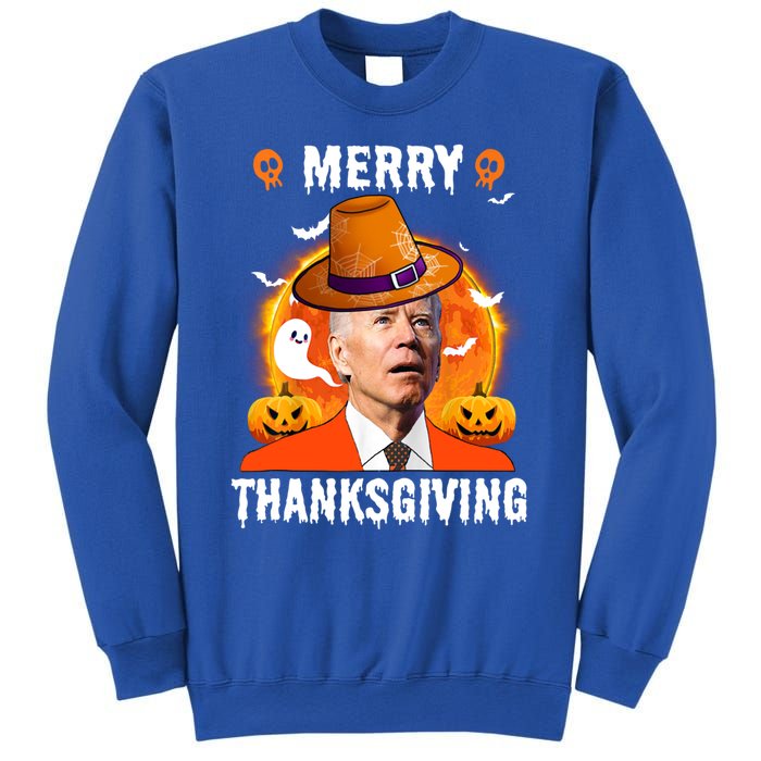 Funny Joe Biden Confused Merry Thanksgiving For Thanksgiving Gift Sweatshirt