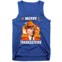 Funny Joe Biden Confused Merry Thanksgiving For Thanksgiving Gift Tank Top