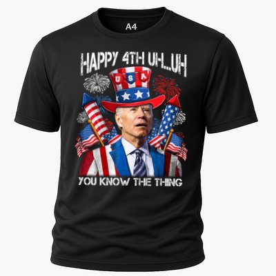 Funny Joe Biden 4th Of July Happy 4th Uh You Know The Thing  Performance Shirt