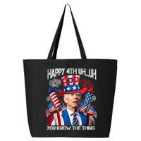 Funny Joe Biden 4th Of July Happy 4th Uh You Know The Thing  25L Jumbo Tote