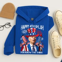 Funny Joe Biden 4th Of July Happy 4th Uh You Know The Thing  Hoodie