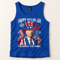 Funny Joe Biden 4th Of July Happy 4th Uh You Know The Thing  Tank Top