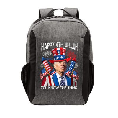 Funny Joe Biden 4th Of July Happy 4th Uh You Know The Thing  Vector Backpack