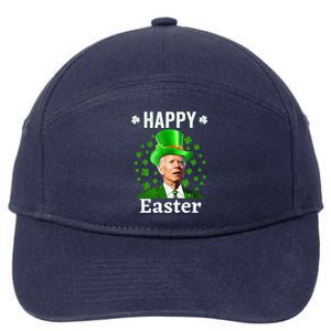 Funny Joe Biden Easter Confused St Patricks Day Confused Joe 7-Panel Snapback Hat