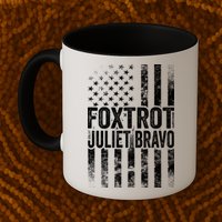Foxtrot Juliet Bravo Lets Go Brandon Fjb Anti Biden Mug