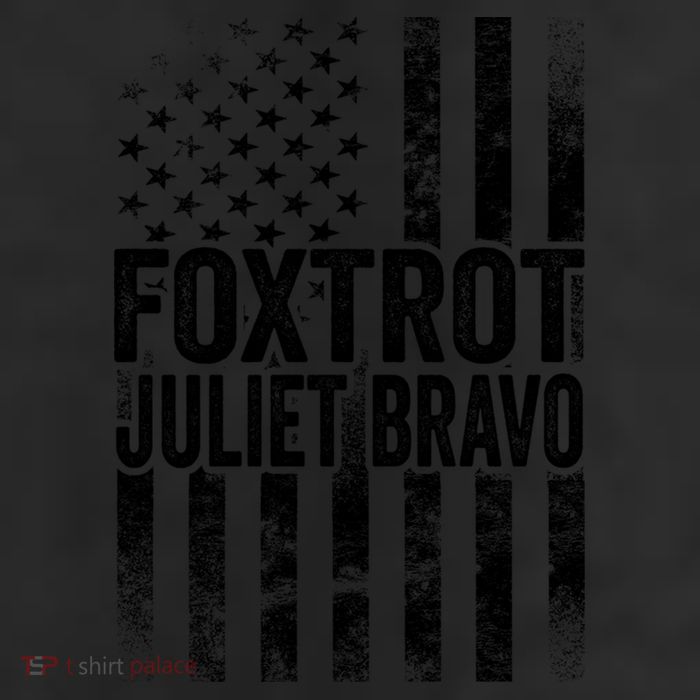 Foxtrot Juliet Bravo Lets Go Brandon Fjb Anti Biden 25L Jumbo Tote