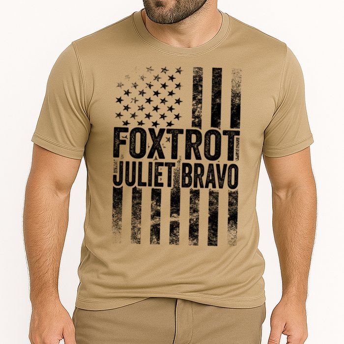 Foxtrot Juliet Bravo Lets Go Brandon Fjb Anti Biden Performance Shirt