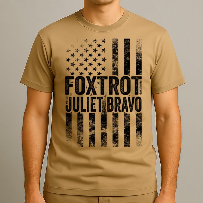 Foxtrot Juliet Bravo Lets Go Brandon Fjb Anti Biden T-Shirt