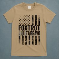 Foxtrot Juliet Bravo Lets Go Brandon Fjb Anti Biden T-Shirt