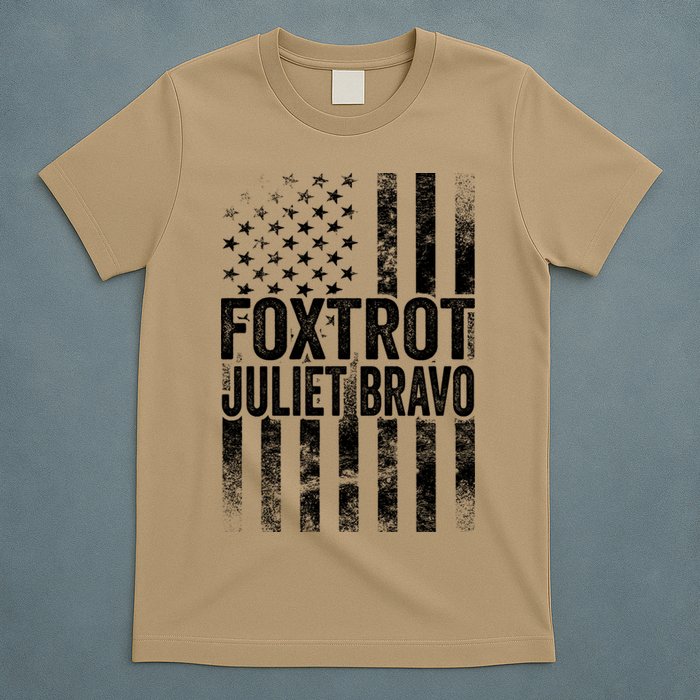 Foxtrot Juliet Bravo Lets Go Brandon Fjb Anti Biden T-Shirt