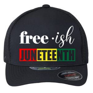 Freegiftish Juneteenth Black History American June 19th 1965 Gift Flexfit Unipanel Trucker Cap