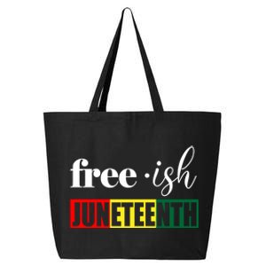 Freegiftish Juneteenth Black History American June 19th 1965 Gift 25L Jumbo Tote