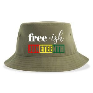 Freegiftish Juneteenth Black History American June 19th 1965 Gift Sustainable Bucket Hat