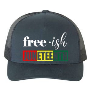 Freegiftish Juneteenth Black History American June 19th 1965 Gift Yupoong Adult 5-Panel Trucker Hat