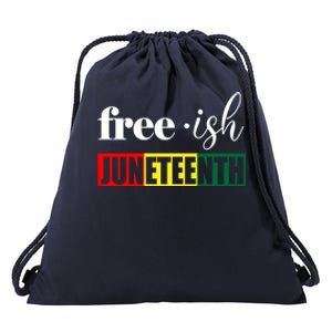 Freegiftish Juneteenth Black History American June 19th 1965 Gift Drawstring Bag