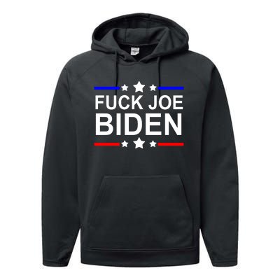 F*ucK Joe Biden Performance Fleece Hoodie