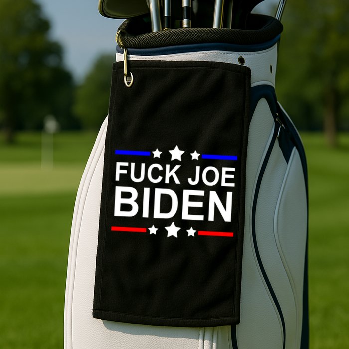 F*ucK Joe Biden Golf Towel