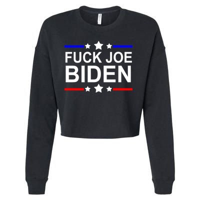 F*ucK Joe Biden Cropped Pullover Crew