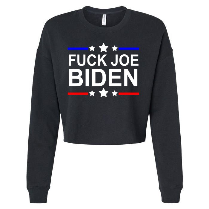F*ucK Joe Biden Cropped Pullover Crew