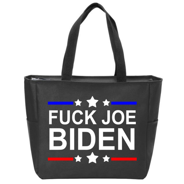 F*ucK Joe Biden Zip Tote Bag