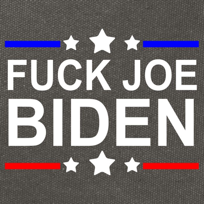 F*ucK Joe Biden Cotton Canvas Backpack