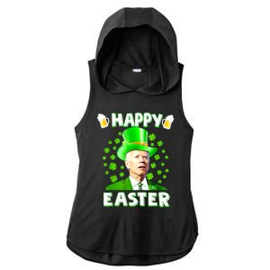 Funny Joe Biden St Patricks Day Happy 4th Of Easter Ladies PosiCharge Tri-Blend Wicking Draft Hoodie Tank