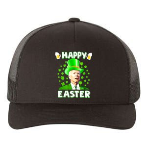 Funny Joe Biden St Patricks Day Happy 4th Of Easter Yupoong Adult 5-Panel Trucker Hat