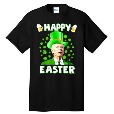 Funny Joe Biden St Patricks Day Happy 4th Of Easter Tall T-Shirt